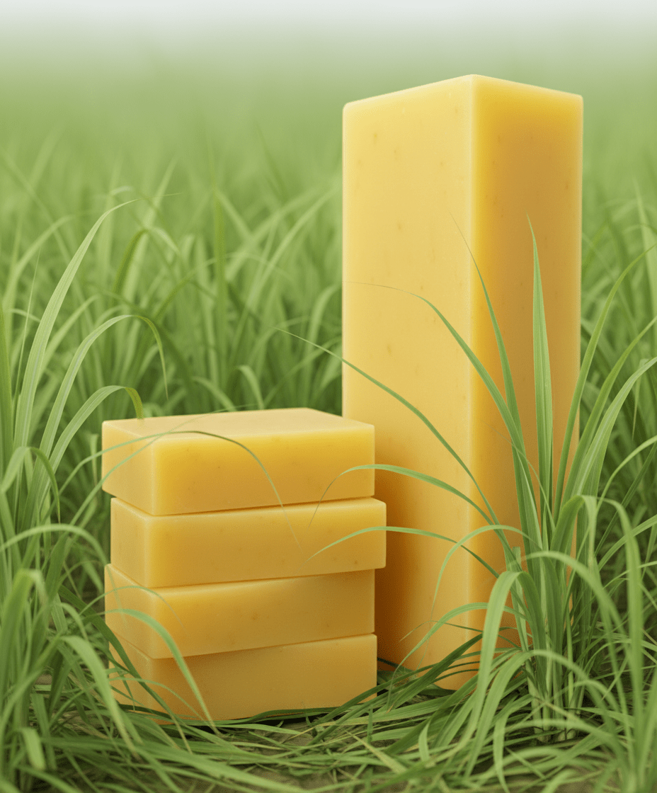 Lemongrass Cold Process Soap High Quality - Mr. Clean Marine